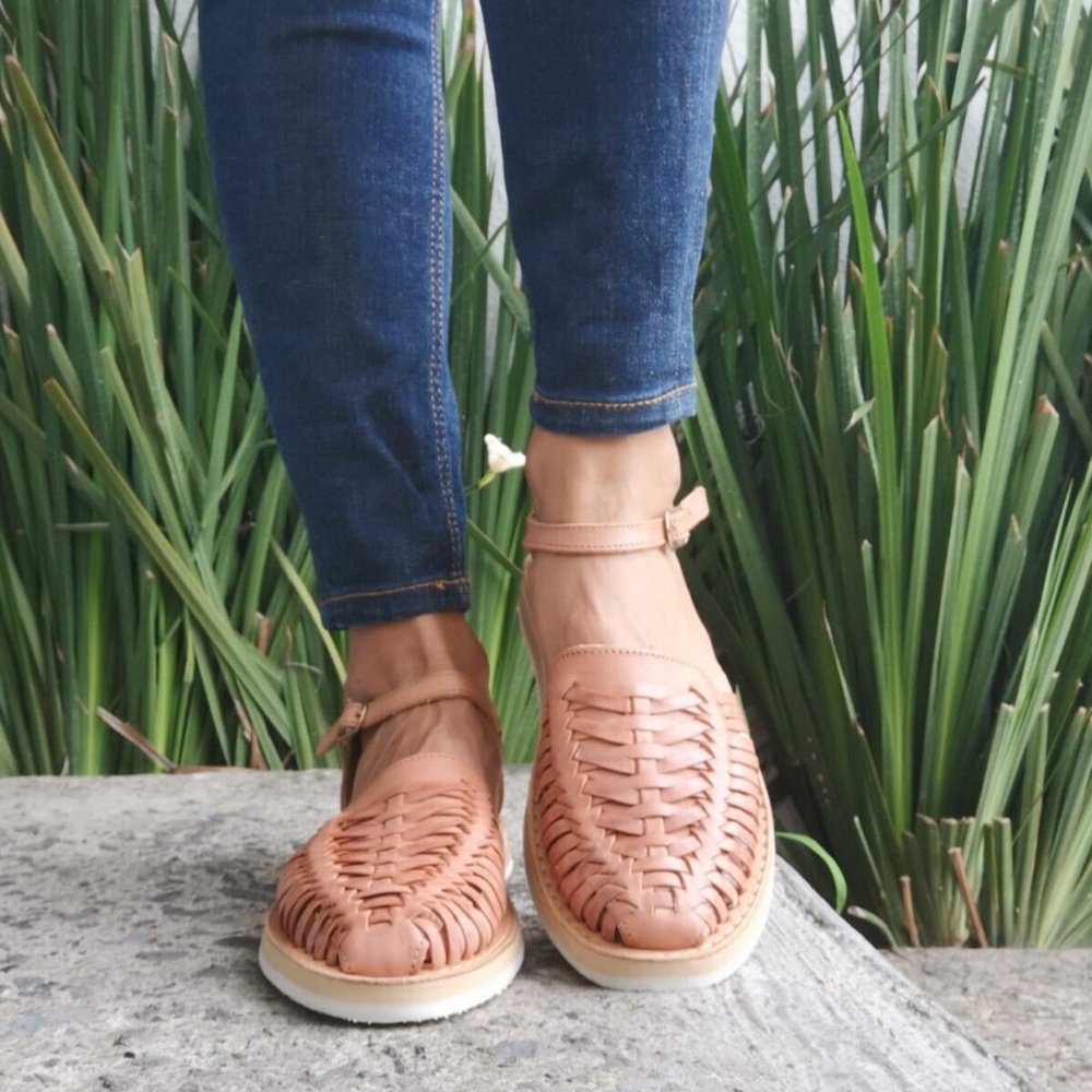 Woven Leather Sandals